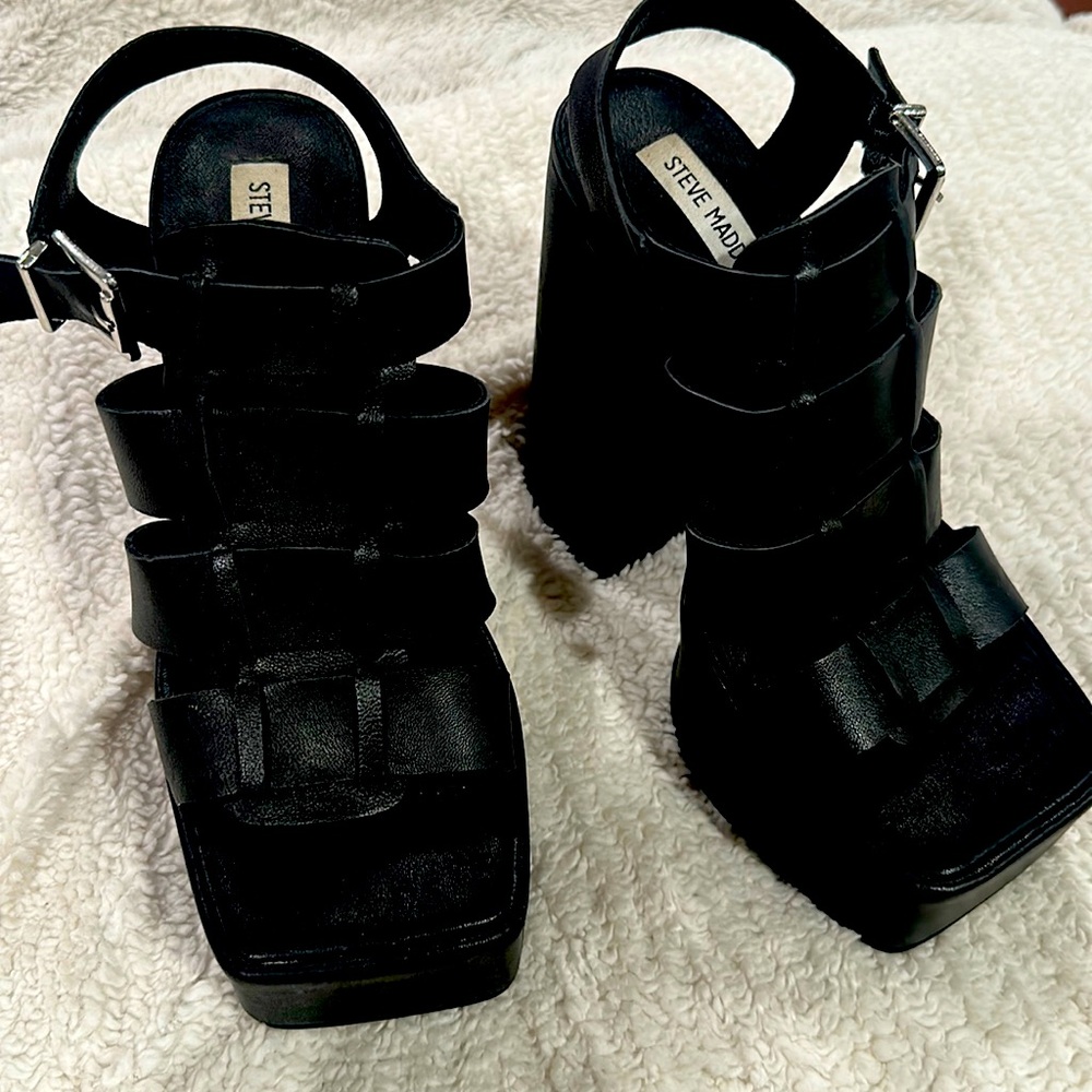 Black nice heels